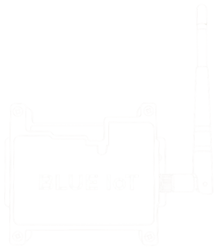 BLUE IoT — sensor de monitoramento industrial